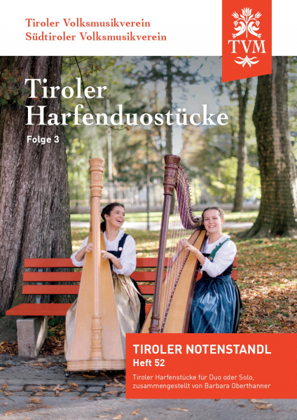 Heft 52 Tiroler Harfenduostücke Folge 3